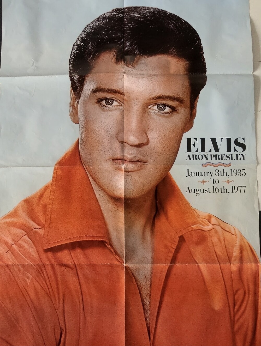 Elvis Double Sided Poster 31x21